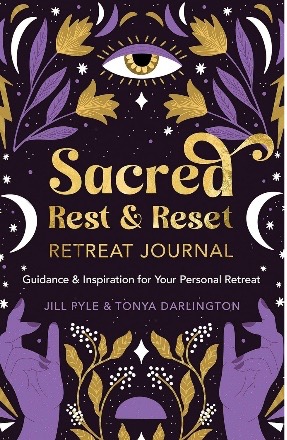 Book cover - Sacred Rest & Reset Retreat Journal: Guidance & Inspiration for Your Personal Retreat Diary